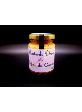 Moutarde douce au safran 100 gr - Safran d'Oc