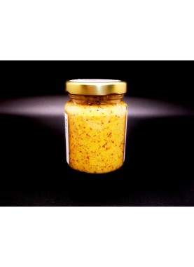 Moutarde à l'ancienne au safran 100 gr - Safran d'Oc