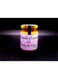 Moutarde à l'ancienne au safran du Quercy
