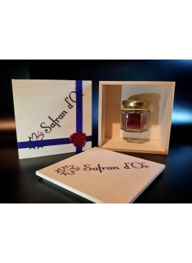 Safran coffret luxe 1 gr - Safran d'Oc